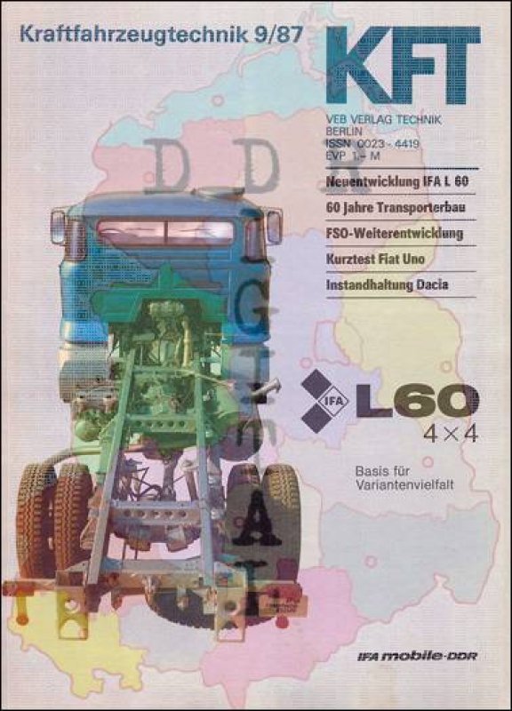 Kraftfahrzeugtechnik 1987/09