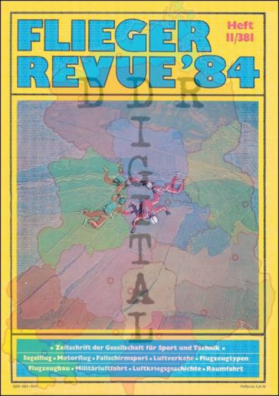 Fliegerrevue '84, Heft 11/381