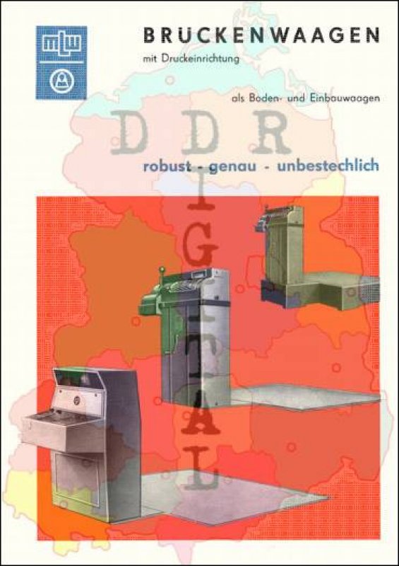 Brückenwaagen mit Druckeinrichtung als Boden- und Einbauwaagen