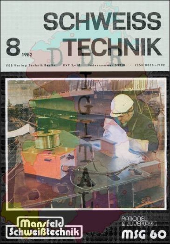 Schweisstechnik 8/1982