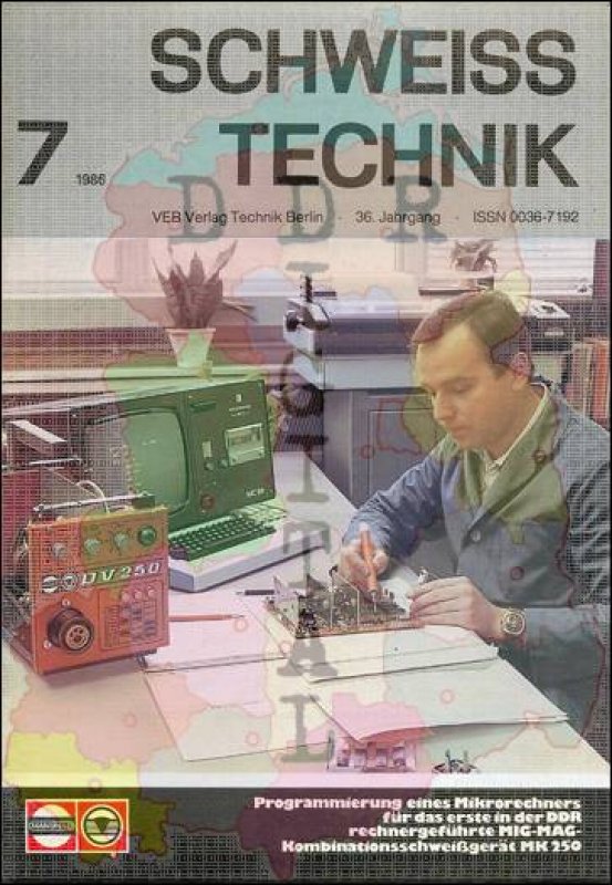 Schweisstechnik 7/1986