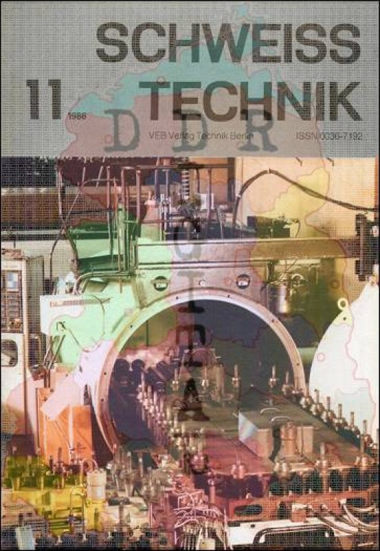 Schweisstechnik 11/1986