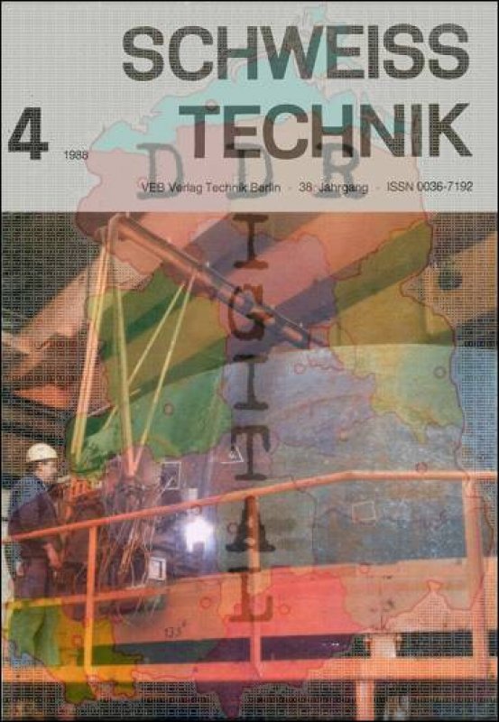 Schweisstechnik 4/1988