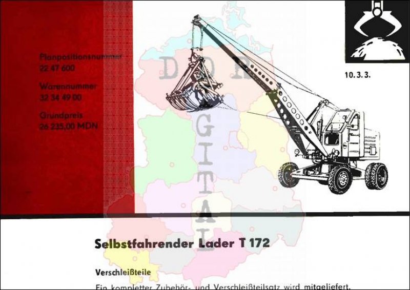Selbstfahrender Lader T 172