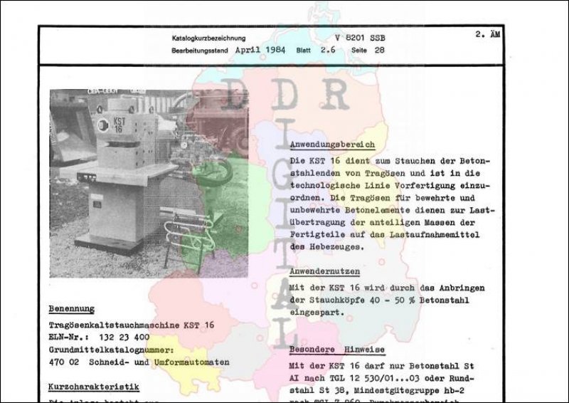 Tragösenkaltstauchmaschine KST 16
