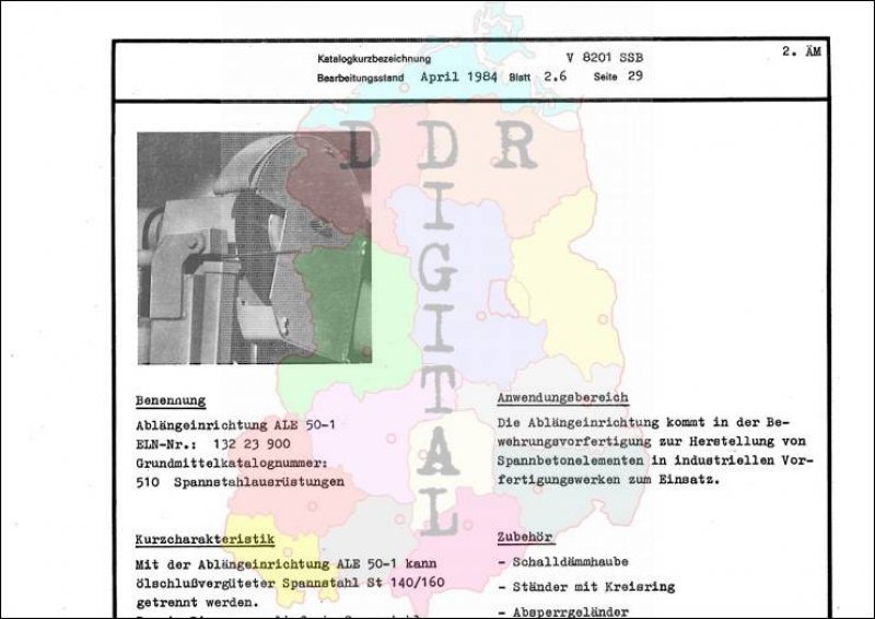 Ablängeinrichtung ALE 50-1