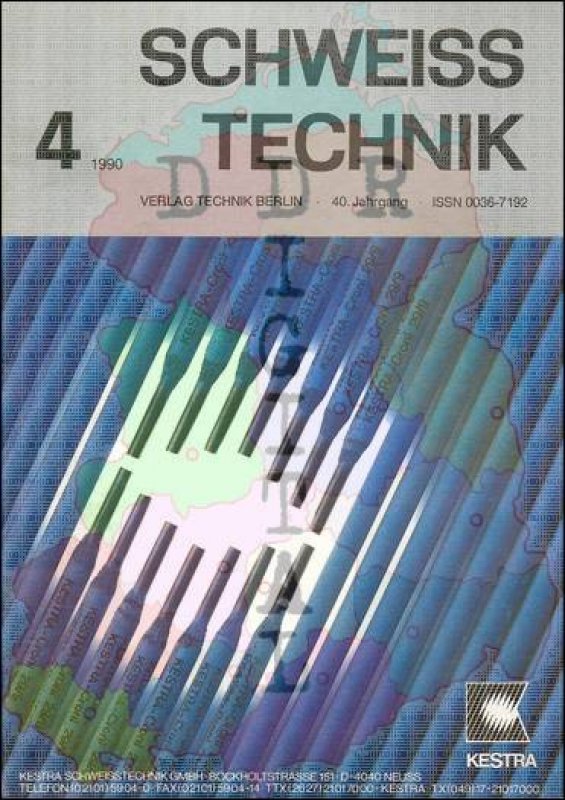 Schweisstechnik 4/1990