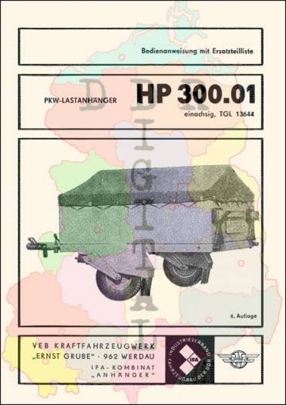 PKW-Lastanhänger HP 300.01