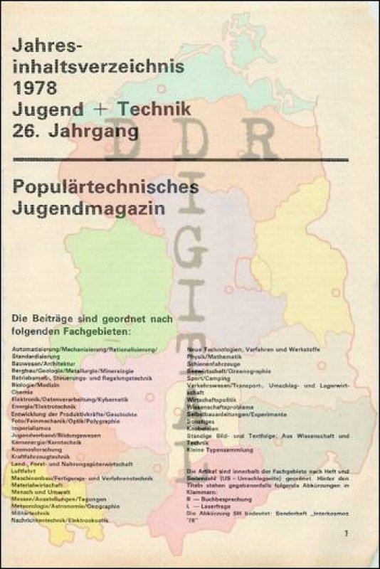 Jahresinhaltsverzeichnis 1978