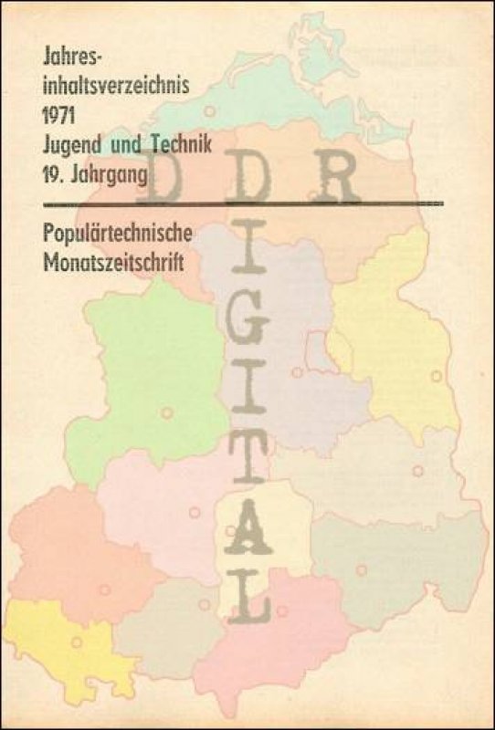 Jahresinhaltsverzeichnis 1971