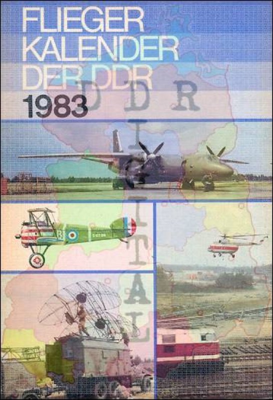 Fliegerkalender der DDR 1983