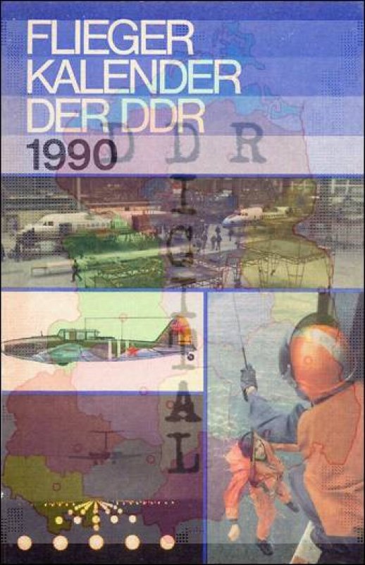 Fliegerkalender der DDR 1990