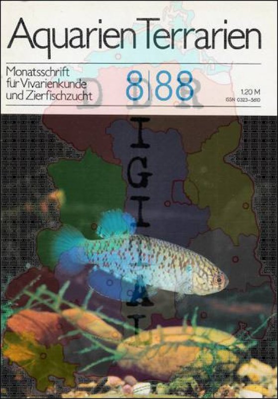 Aquarien Terrarien 1988/08