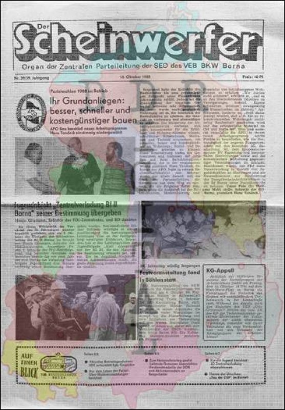 Der Scheinwerfer Nr. 39/39. Jahrgang