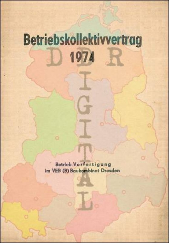 Betriebskollektivvertrag 1974