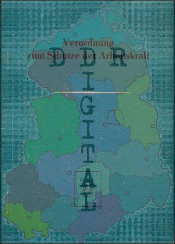 Verordnung zum Schutze der Arbeitskraft, Gesetz der Arbeit