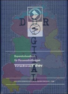 Reparaturhandbuch für Personankraftwagen Trabant 601