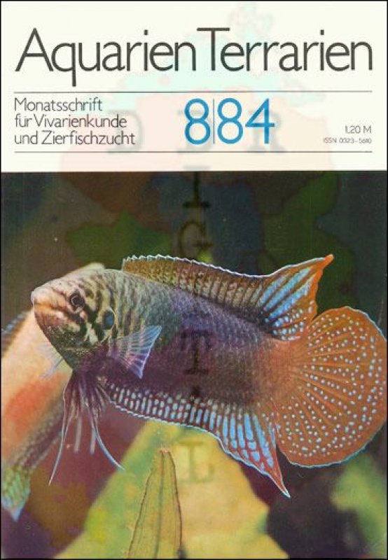 Aquarien Terrarien 1984/08