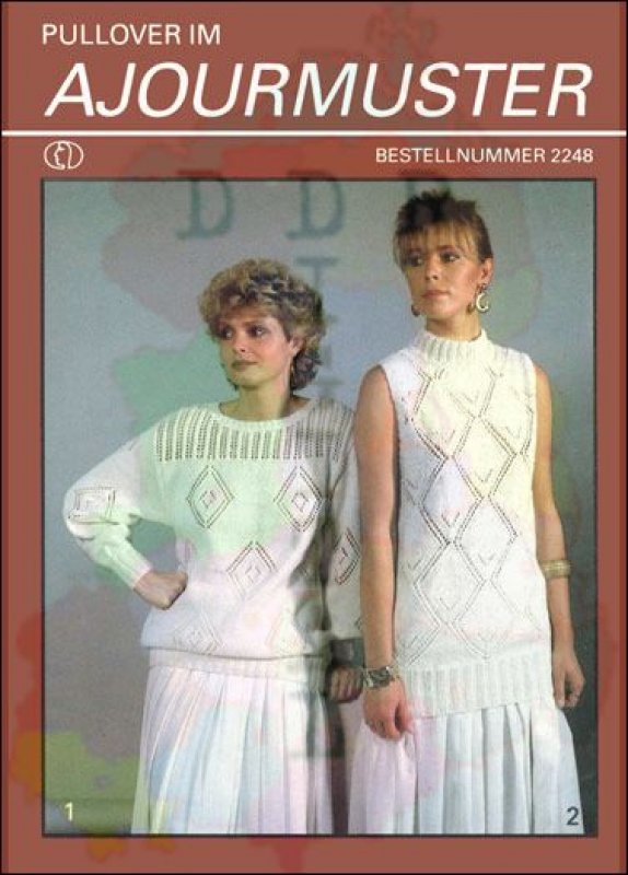 Pullover im Ajourmuster