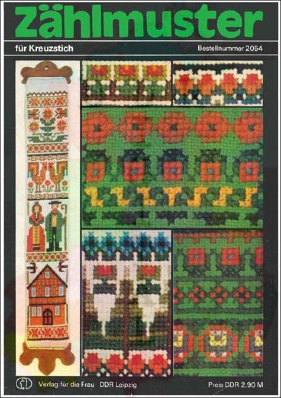 Zählmuster, Kreuzstich