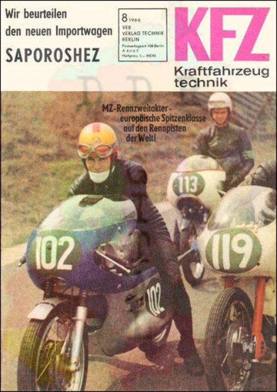Kraftfahrzeugtechnik 1966/08