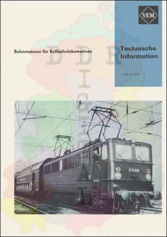 Bahnmotoren für Vollbahnlokomotiven