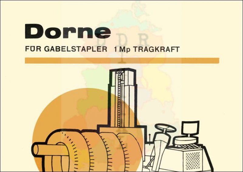 Dorne für Gabelstapler 1 Mp Tragkraft