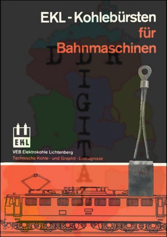EKL-Kohlebürsten für Bahnmaschinen
