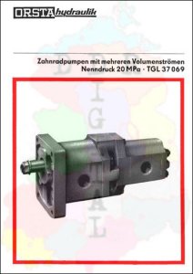 Zahnradpumpen mit mehreren Volumenströmen Nenndruck 20 Mpa - TGL 37069