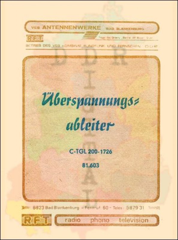 Überspannungsableiter C-TGL 200-1726