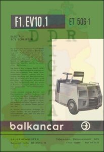Elektro-Sitz-Schlepper Typ F1.EV10.1 (ET 506-1)