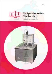 Flüssigkeitsthermostate MLW-Baureihe