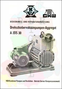 Drehschiebervakuumpumpen-Aggregat A 2DS 30