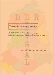 Typenreihe Vorpumpenventile