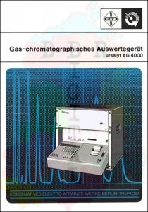 Gas-chromatographisches Auswertegerät ursalyt AG 4000