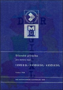 Dieselmotoren 1 KVD 8 SL, 2 KVD 8 SVL, KVD 8 SVL